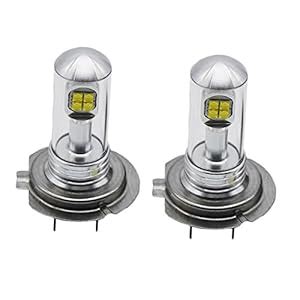 ATORSE 2pcs White H7 Universal Car Headlight DRL Fog Lamp LED Bulb ...