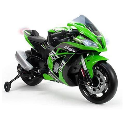 PATOYS | Injusa | Licensed MOTO ZX10 Ninja Kawasaki Battery Operated 12 ...