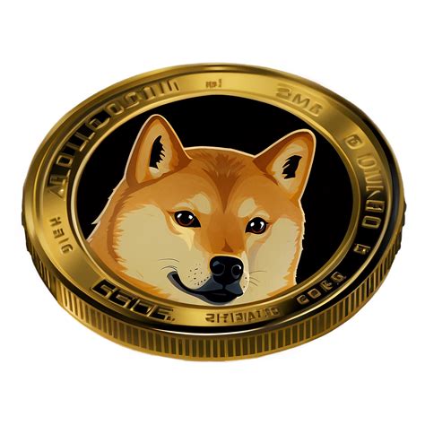 Download Dogecoin Coin Graphic Png Pcp40 | Wallpapers.com