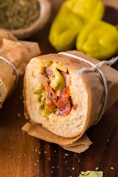 Chopped Italian Sandwich - xoxoBella