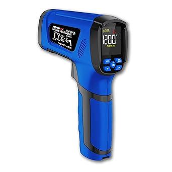 Metravi MT-12 ECO Non-contact Industrial Infrared Thermometer for 1200 ...