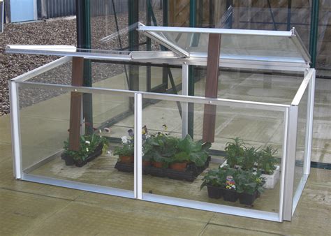 Simplicity Cold Frame 4ft x 2ft Plain Aluminium