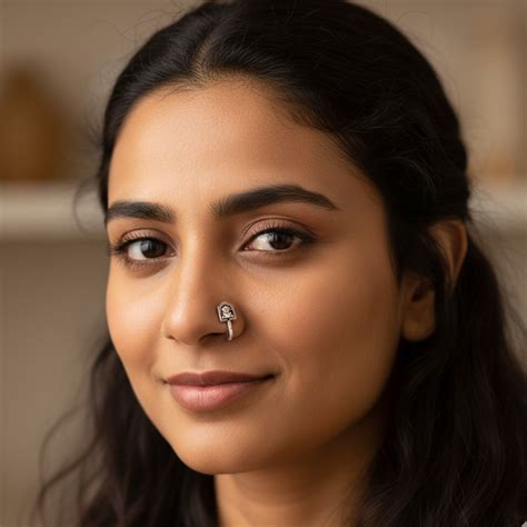 Designer Clip On Nose Pin – Jaipri