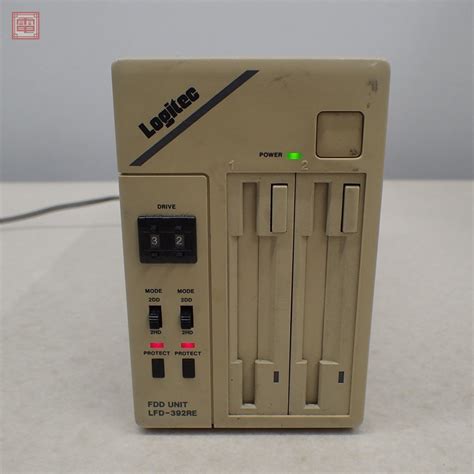 Logitec FDD UNIT LFD-392RE フロッピーディスクユニット 外付け3.5インチFDドライブ 通電のみ確認 20(外付け)｜売買されたオークション情報、yahooの商品情報 ...