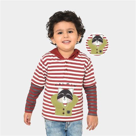 Mi Arcus - Buy Baby Boy T-Shirt Online In India - Baby Hooded T-Shirt