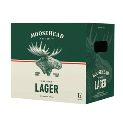 Moosehead Lager 12 bottles – Co-op Wine Spirits Beer Saskatoon