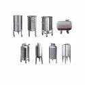 Stainless Steel Pressure Vessel - Ss Liquid Storage Vessel Manufacturer ...