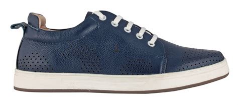 Buy Navy Blue Sneakers Online for Men | Blue Shoes - TZARO