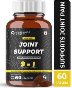CARBAMIDE FORTE Joint Support Supplement | Glucosamine Tablet 1600mg ...