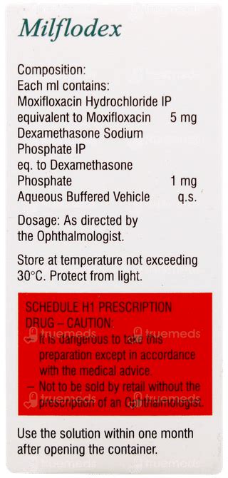Milflodex Eye Drops 5 ML | Order Milflodex Eye Drops 5 ML Online at ...