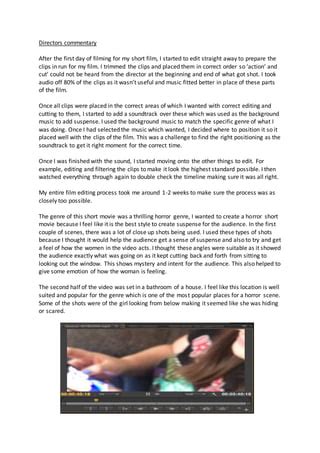 Image result for Director Commentary Interview