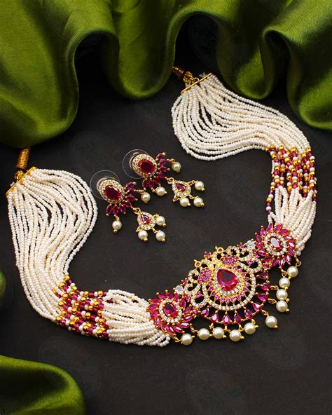 ELEGANT CLASSY PEARL NECKLACE – Sonchafa