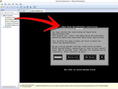 Install Checkpoint Lab 的图像结果