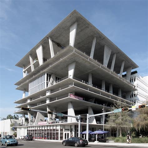 South Beach Miami. Parking Garage by Herzog & de Meuron - WikiArquitectura