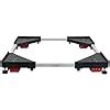 WALARA Heavy Duty Adjustable 24 Wheels Washing Machine Stand/Trolley