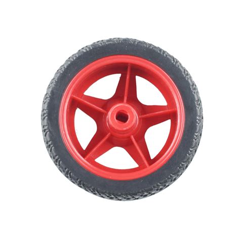 83MM Large Robot Smart Car Wheel 35MM Width Surface Red - Pack Of 4 ...