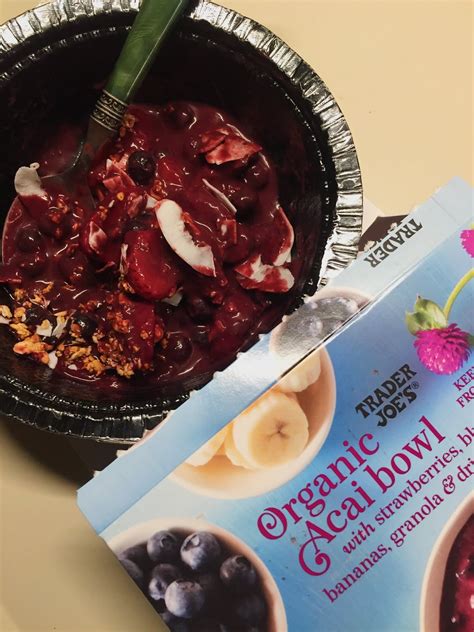 Trader Joe's Organic Acai Bowl
