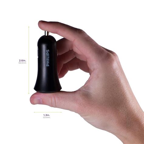 Philips Type C, Usb A Car Charger 2-Ports DLP2557PTS1/27 at Lowes.com