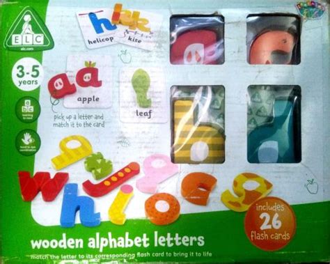 Wooden Alphabet Letters | The Treasure Trove - Online Library In ...