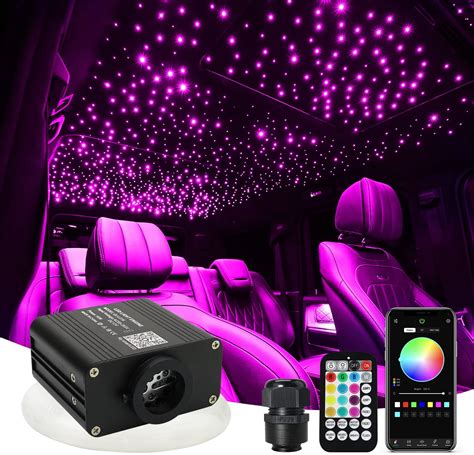Amazon.com: Twinkle Starlight Headliner Light,16W 500pcs 6.5ft LED Star ...