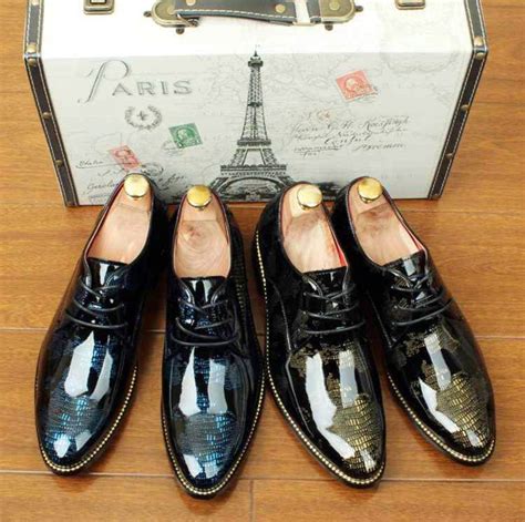 World Map Patent Leather Shoes for Men Stylish & Elegant | JACK MARC