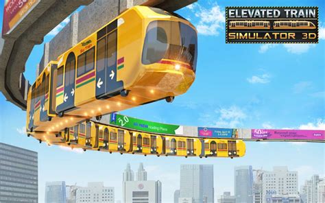 Elevated Train Driving Simulator 2024: Sky Tram Driver Games FREE ...
