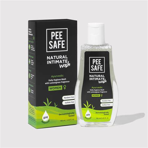 Pee Safe Natural Intimate Wash For Women | 105 ML
