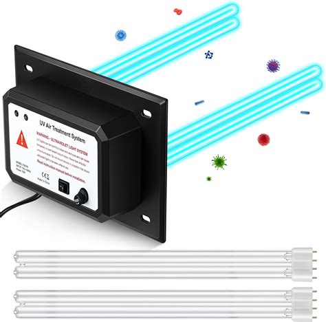 Amazon.com: Qualirey HVAC UV Light Sanitizer Air Purifier for Whole ...