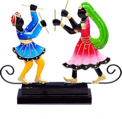 Craft Tree Iron Handpainted Dancing Couple Showpiece Decorative ...