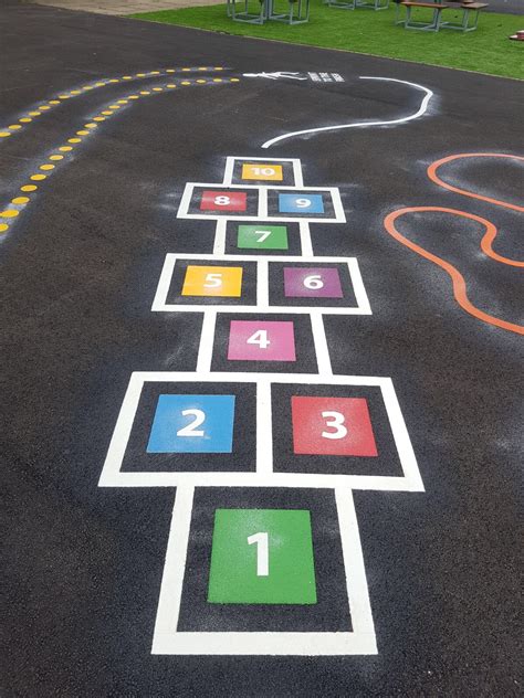 How to play hopscotch - Uniplay - Playground Markings