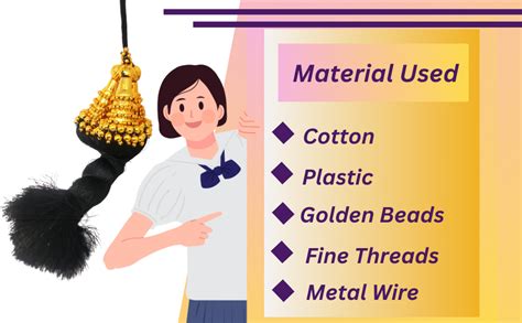 Nishi's® - (Pack of 1) Black Hair Kunjalam, South Indian Traditional ...