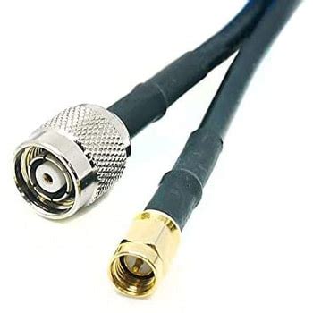 1550-905894G アンテナケーブル( RS804-205367G接続用、3m)(SMAオス - RP TNCオス) 1個 ...