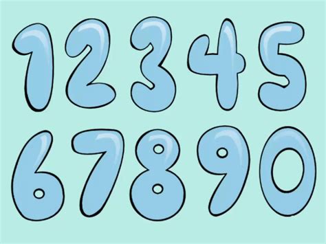 Printable Bubble Letters And Numbers at Isaac Kathryn blog