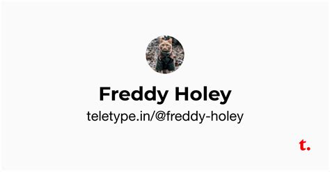 Freddy Holey — Teletype