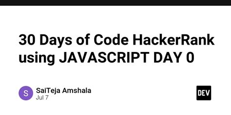 HackerRank 30 Days of Code 的图像结果