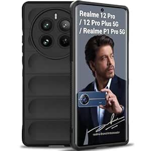 TheGiftKart Liquid Silicon Back Cover Case for Realme 12 Pro / 12 Pro ...