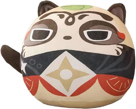 Buy Genshin Impact Plush Plushie Pillow 32cm Diameter Circular Cute and ...