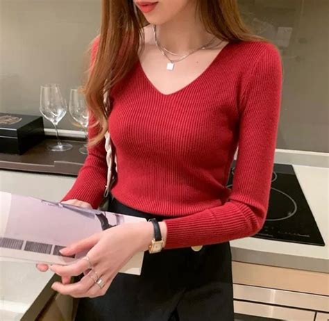 Soft ribbed knit tops – aaena.co