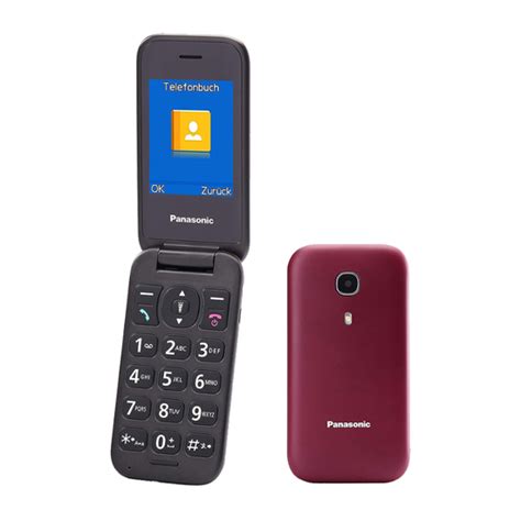 Mobilni telefon Panasonic KX-TU400EXR, Crvena, 2.4'', 320 x 240 px, 0. ...