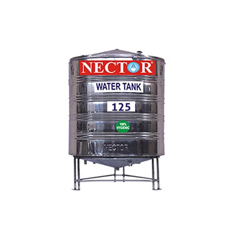 125Ltr Standard Stainless Steel Water Tank, Industrial-Grade ...