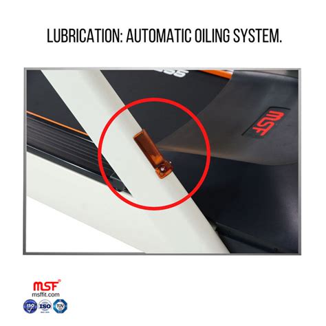 Treadmill X10 (Self Oil Lubricant) — MSFFIT