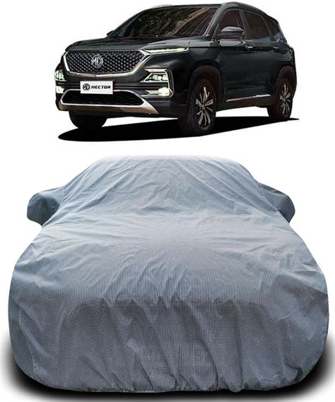 Genipap Car Cover For MG Hector (With Mirror Pockets) Price in India ...