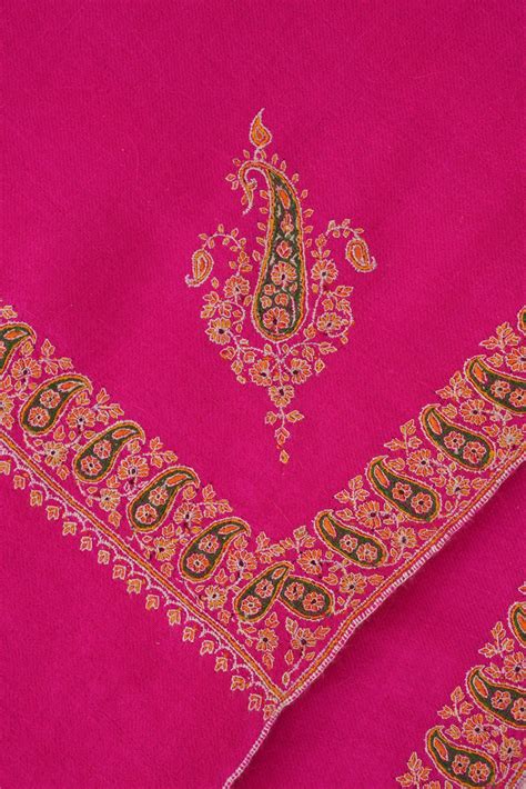 Shop Hand Embroidered Pashmina Shawls, Stoles, & Scarves Online