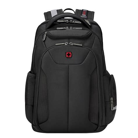 Wenger 17.5" ScanSmart Laptop Backpack, 30 Litres, Black, Swiss Design