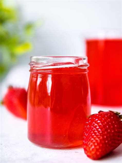 Easy Strawberry Simple Syrup Recipe (3 Ingredients!) - The Oregon Dietitian