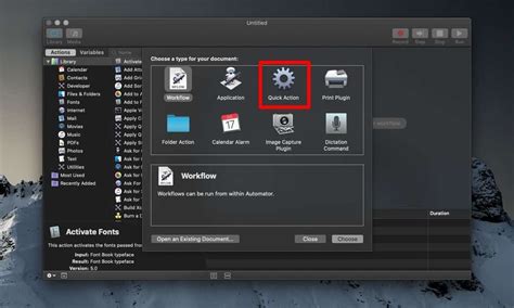 Image result for Using Automator to Run AppleScript