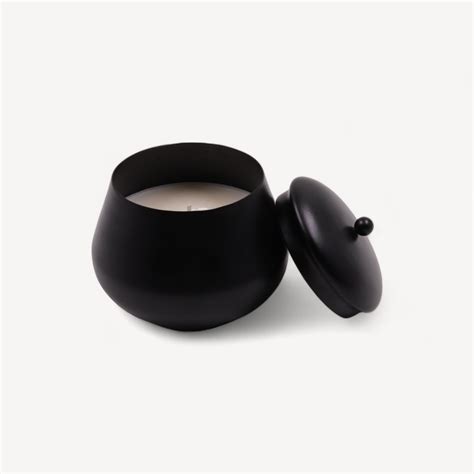 Hosley Scented Metal Black Jar Candles – Hosley India