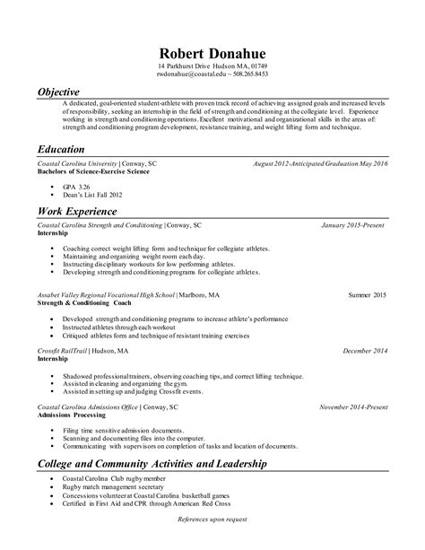 Robert Donahue Resume | DOCX