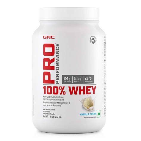 GNC Pro Performance 100% Whey Protein - 2.2 lbs, 1 kg| Expiry - 2024-0
