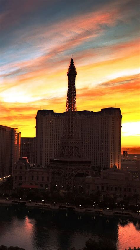 Sunset : Las Vegas Wallpaper for iPhone 11, Pro Max, X, 8, 7, 6 - Free ...